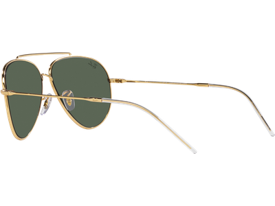 Ray-Ban Aviator Reverse RBR0101S 001/VR Gold/Grün 59 - MEDIUM - Ansicht 4