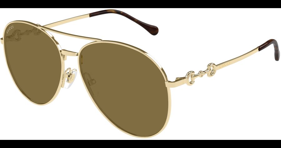 Gucci Sonnenbrille Damen Gucci GG1698S 60 Gold Ansicht 1