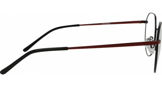 meineBrille 04-30050-01, Schwarz/Burgunder  - Ansicht 4
