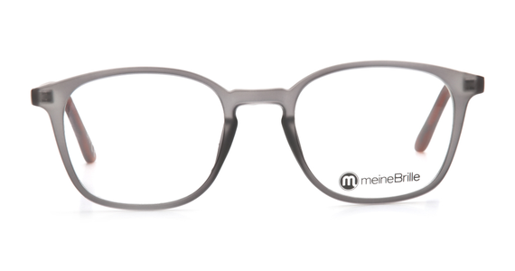 meineBrille 04-96070-02, Grau/Havanna Matt front - Ansicht 3