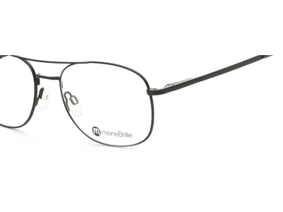 meineBrille 04-79070-01, Schwarz Matt - Ansicht 3