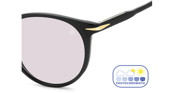 David Beckham DB 1139/S 51 Schwarz - Ansicht 4