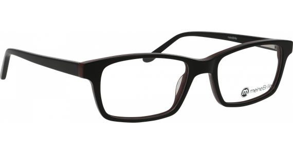 meineBrille 04-30080-01, Schwarz/Burgunder - Ansicht 5