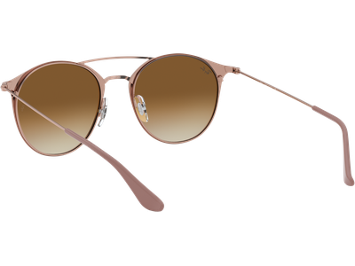 Ray-Ban RB3546 907151 Glänzendes Beige auf Kupfer/Hellbraun - Ansicht 5