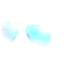 Ray-Ban Sonnenbrille Unisex Ray-Ban Aviator Flash Lenses RB3025 112/17 55