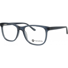 meineBrille Brille Unisex meineBrille 04-40170-03, Blau-Grau Transparent glänzend