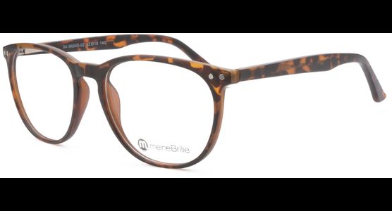 meineBrille 04-96040-02, Dunkel Havanna Matt links - Ansicht 2