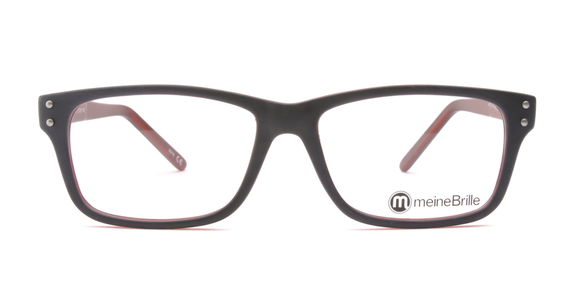 meineBrille 04-69130-01, Marine Blau/Rot Matt front - Ansicht 2