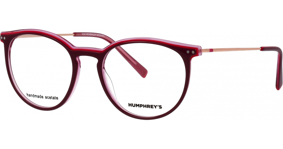 Humphreys Brille Unisex HUMPHREY´S  581134 Rot Ansicht 1