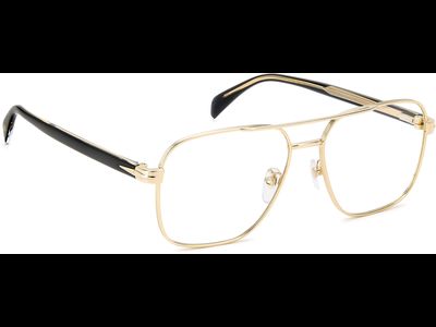 David Beckham Brille Herren David Beckham DB 7103 57 GOLD BLACK Ansicht 4