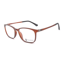 meineBrille 04-69120-02, Dunkel Braun Matt links
