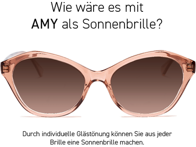 FRAIMS Brille Damen FRAIMS 03-97140-02 Amy, Smoke Rose Kristall Ansicht 3