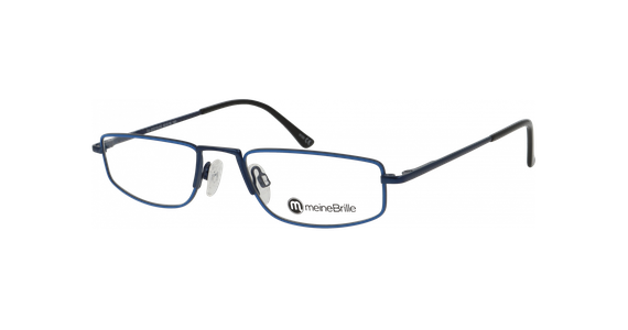 meineBrille 04-20210-02 Dunkelblau Blau Schrägansicht links - Ansicht 3