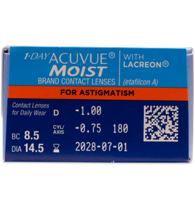 1-Day Acuvue Moist for Astigmatism 30er - Ansicht 4