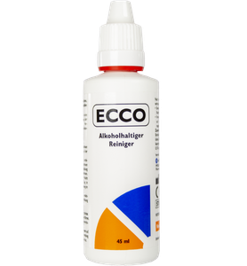ECCO alkoholhaltiger Kontaktlinsenreiniger Einzelflasche - Ansicht 2