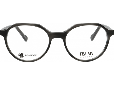 FRAIMS Brille Unisex FRAIMS NATURE 03-31080-01 Naoki, Steingrau meliert glänzend Ansicht 2