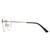 meineBrille 04-12040-01, Schwarz/Gold Seite