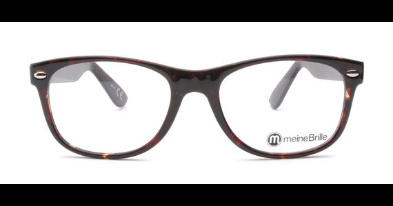 meineBrille 04-69150-01, Dunkel Havanna front - Ansicht 3