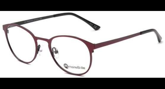 meineBrille 04-79000-01, Rot/Schwarz Matt links - Ansicht 2