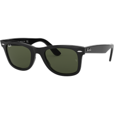 Ray-Ban Sonnenbrille Unisex Ray-Ban RB2140 Original Wayfarer Classic Glänzend Schwarz / Grün 901 50-22