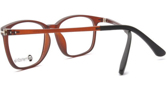 meineBrille 04-69120-02, Dunkel Braun Matt hinten - Ansicht 7