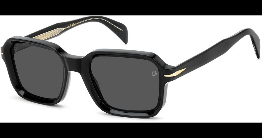 David Beckham Sonnenbrille Herren David Beckham DB 7147/S 52 Schwarz Ansicht 1