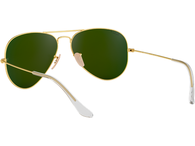 Ray-Ban Aviator Flash Lenses RB3025 112/4L Gold/Blau Verspiegelt 58 - MEDIUM - Ansicht 5