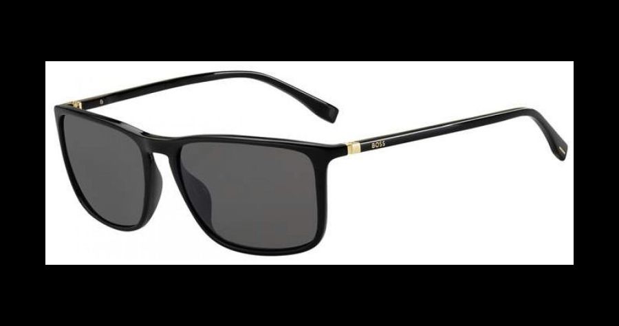 Hugo Boss Sonnenbrille Herren Hugo Boss 0665/S/IT 57 black/gold Ansicht 1