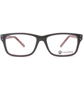 meineBrille 04-69130-01, Marine Blau/Rot Matt front - Ansicht 3