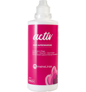 meineLinse activ hard Aufbewahrung Einzelflasche - Ansicht 2