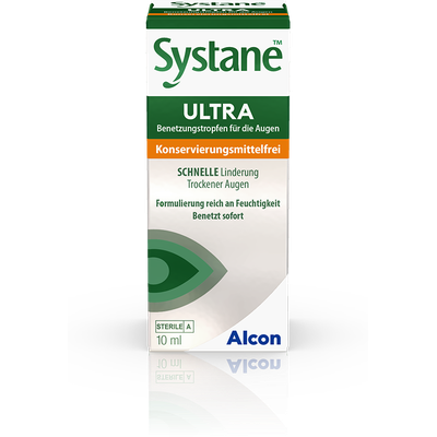 Augentropfen Systane Ultra MDPF Benetzungstropfen Einzelflasche Ansicht 3