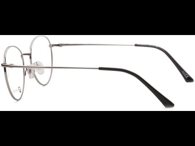 meineBrille 04-96090-01, Schwarz/Gun Glänzend seite