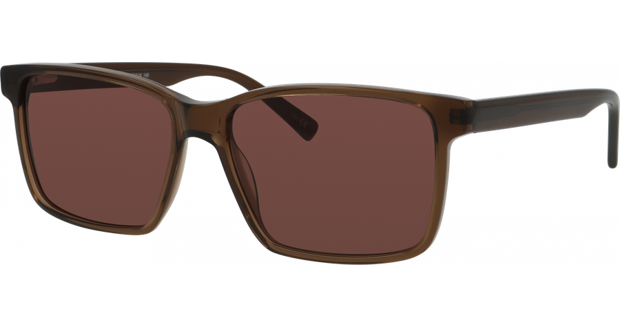 meineBrille Sonnenbrille Unisex meineBrille 14-36090-01 Braun glänzend Ansicht 1