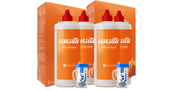  meineLinse sensitiv Peroxidlösung 4x360ml Ansicht 1