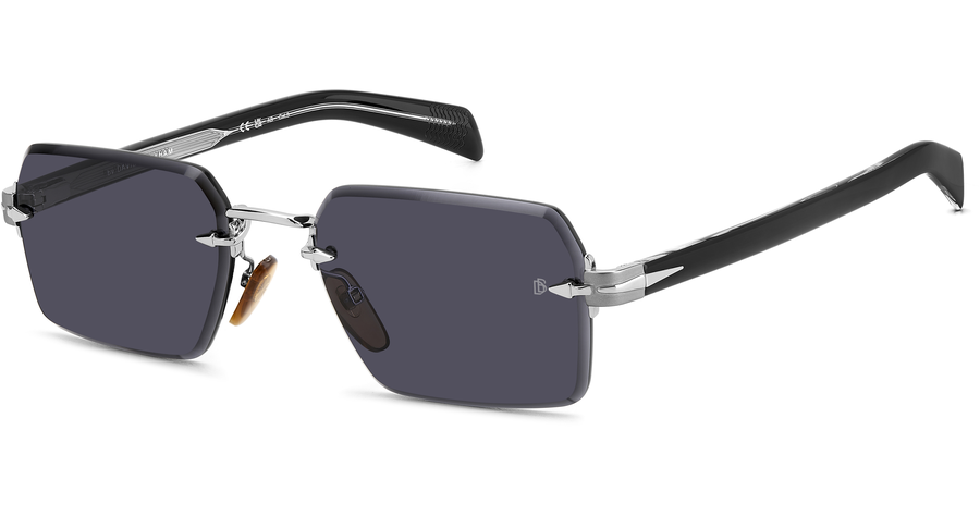 David Beckham Sonnenbrille Herren David Beckham DB 7109/S 56 Grau Ansicht 1