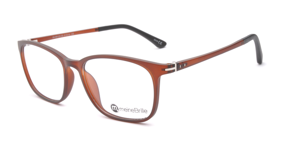 meineBrille 04-69120-02, Dunkel Braun Matt links - Ansicht 2