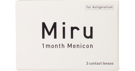 Miru 1month for Astigmatism 3er