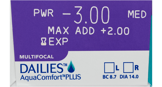 Dailies AquaComfort Plus multifocal 30er - Ansicht 4