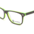 meineBrille 04-69000-02, Schwarz/Grün Matt nah