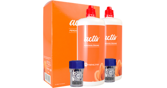 meineLinse activ Peroxidlösung Doppelpack - Ansicht 2