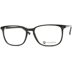 meineBrille 04-12000-02, Schwarz Front