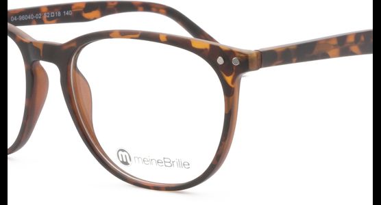 meineBrille 04-96040-02, Dunkel Havanna Matt nah - Ansicht 7