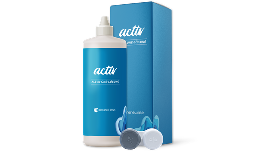 meineLinse activ All-in-One-Lösung Einzelflasche - Ansicht 2