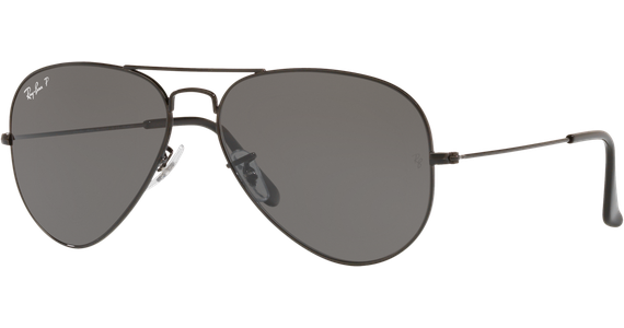 Ray Ban Aviator Total Black RB3025 002 48 black