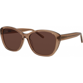 meineBrille Sonnenbrille Damen meineBrille 14-46120-02, Braun Transparent