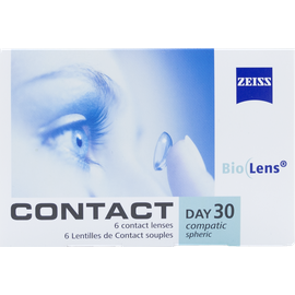 Monatslinsen Sphärisch Contact Day 30 compatic spheric 6er