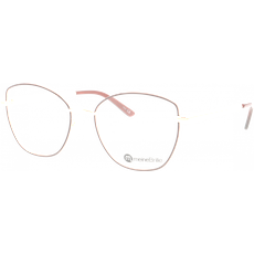 meineBrille Brille Damen meineBrille 04-40110-01, Weinrot/Roségold glänzend