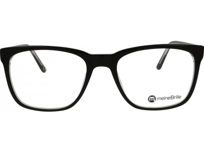 meineBrille Brille Herren meineBrille 04-40180-01, Schwarz Transparent glänzend Ansicht 4
