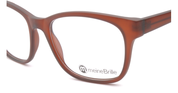 meineBrille 04-69160-01, Fuchsrot Matt nah - Ansicht 3