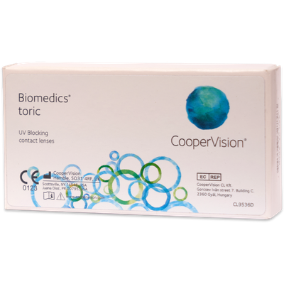 Monatslinsen Torisch BioMedics toric 6er Ansicht 2
